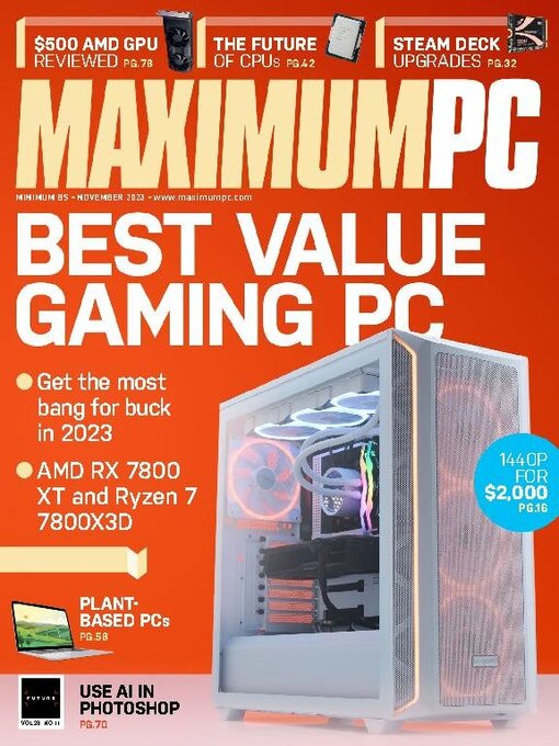 Title details for Maximum PC by Future Publishing Ltd - Available